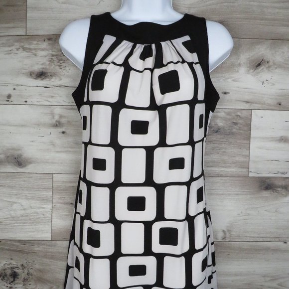XOXO* Women's Sleeveless Pleated‎ Boat Neck BOHO Mini Dress~ Size Small - Picture 1 of 11